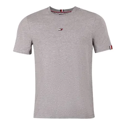 Tommy Hilfiger ESSENTIALS SMALL LOGO S/S TEE Pánské tričko, šedá, velikost