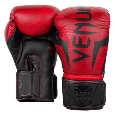 Venum ELITE BOXING GLOVES Boxerské rukavice, červená, velikost