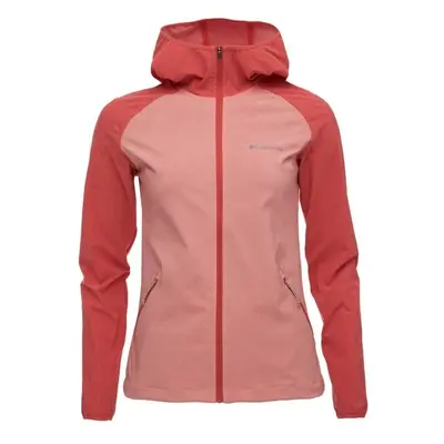 Columbia HEATHER CANYON HOODDED JACKET Dámská softshelová bunda, růžová, velikost