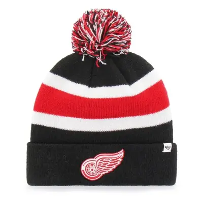 47 NHL DETROIT RED WINGS BREAKAWAY CUFF KNIT Zimní čepice, černá, velikost