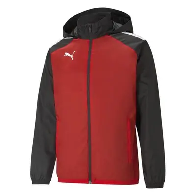 Puma TEAMLIGA ALL WEATHER JACKET Pánské bunda, červená, velikost