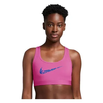 Nike SWOOSH Dámská sportovní podprsenka, růžová, velikost