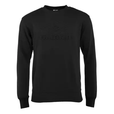 Umbro EMBOSSED SWEAT Pánská mikina, černá, velikost