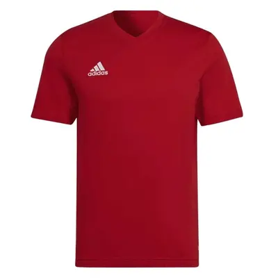 adidas ENTRADA TEE Pánské triko, červená, velikost