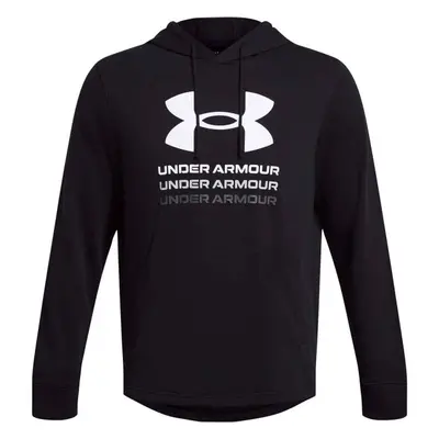 Under Armour RIVAL Pánská mikina, černá, velikost