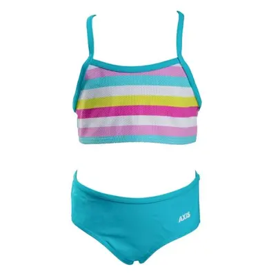 Axis TWO-PIECE SWIMSUIT Dívčí dvoudílné plavky, tyrkysová, velikost