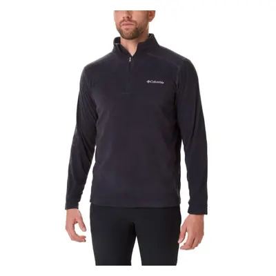 Columbia KLAMATH RANGE II HALF ZIP Pánská outdoorová mikina, černá, velikost