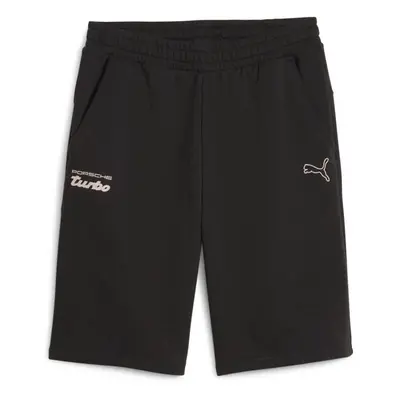 Puma PORSCHE LEGACY ESSENTIALS SHORTS Pánské kraťasy, černá, velikost