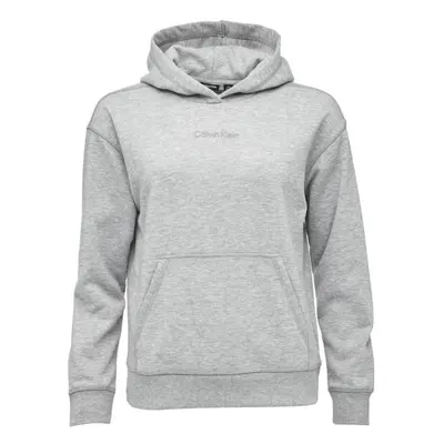 Calvin Klein PULLOVER HOODIE Dámská mikina, šedá, velikost