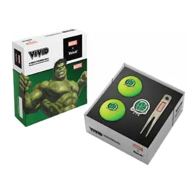 VOLVIK MARVEL HULK Set golfových míčků, zelená, velikost