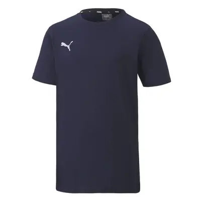 Puma TEAMGOAL CASUALS TEE Chlapecké triko, tmavě modrá, velikost