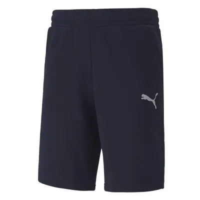 Puma TEAMGOAL CASUALS SHORTS Pánské fotbalové šortky, tmavě modrá, velikost