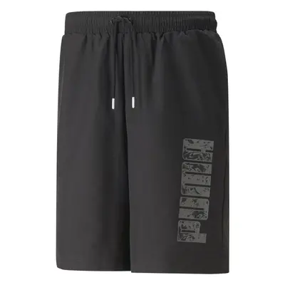 Puma POWER WOVEN SHORTS Pánské šortky, černá, velikost