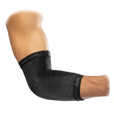 McDavid X-FITNESS DUAL LAYER COMPRESION ELBOW SLEEVE Kompresní návlek na loket, černá, velikost