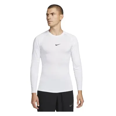 Nike DRI-FIT Pánské termotričko, bílá, velikost