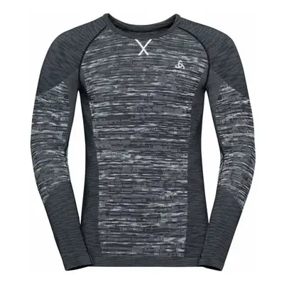 Odlo BL TOP CREW NECK L/S BLACKCOMB ECO Funkční tričko, šedá, velikost