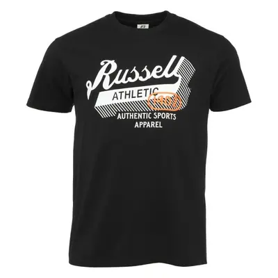 Russell Athletic T-SHIRT Pánské tričko, černá, velikost