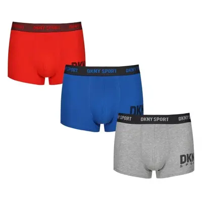 DKNY CHICO Pánské boxerky, šedá, velikost