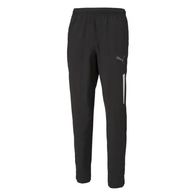 Puma TEAMLIGA SIDELINE PANTS Pánské fotbalové tepláky, černá, velikost