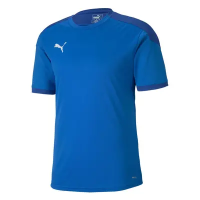 Puma TEAM FINAL TRAINING JERSEY TEE Pánské triko, modrá, velikost