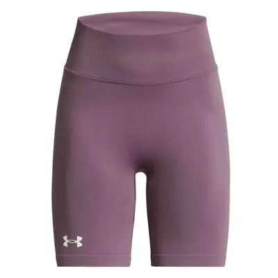 Under Armour TRAIN SEAMLESS SHORTS Dámské kraťasy, fialová, velikost