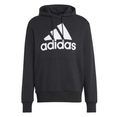 adidas BIG LOGO HOODIE Pánská mikina, černá, velikost