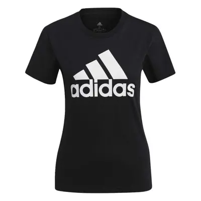 adidas BIG LOGO TEE Dámské tričko, černá, velikost