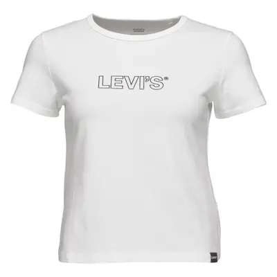 Levi's® GRAPHIC RICKIE TEE Dámské tričko, bílá, velikost