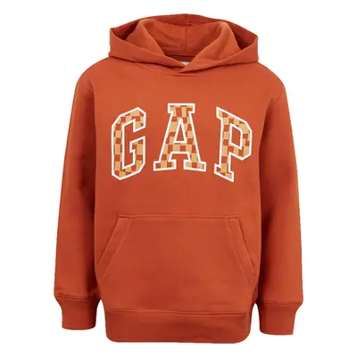 GAP FALL FASHION LOGO Chlapecká mikina, oranžová, velikost