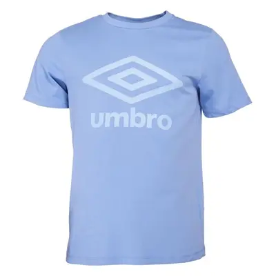 Umbro LARGE COTTON LOGO TEE Pánské triko, modrá, velikost