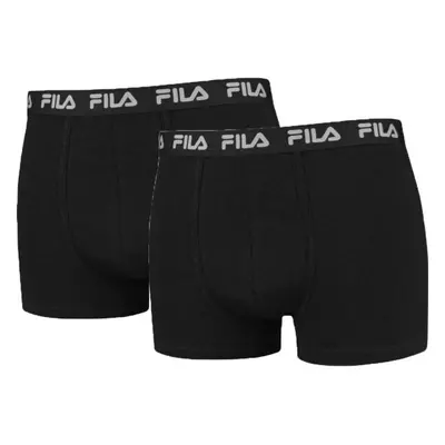 Fila MAN BOXERS PACK Pánské boxerky, černá, velikost