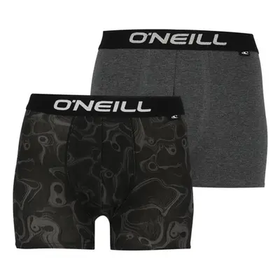 O'Neill PAINT&PLAIN 2-PACK Pánské boxerky, černá, velikost