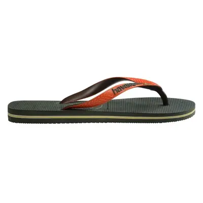 HAVAIANAS BRASIL MIX Pánské žabky, khaki