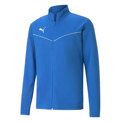 Puma TEAMRISE TRAINING POLY JACKET Pánská mikina, modrá, velikost