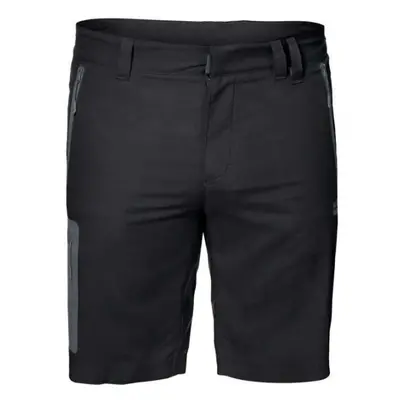 Jack Wolfskin ACTIVE TRACK SHORTS Pánské outdoorové kraťasy, černá, velikost