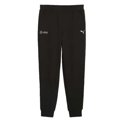 Puma MERCEDES-AMG PETRONAS F1 ESSENTIALS PANTS Pánské tepláky, černá, velikost