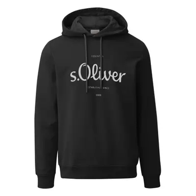 s.Oliver RL SWEATSHIRT NOOS Mikina kapucí, černá, velikost