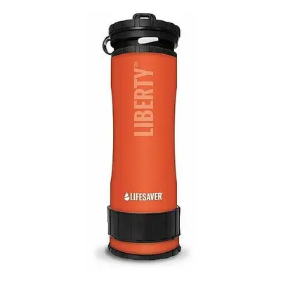 Lifesaver LIBERTY Filtrační a čistící láhev, oranžová, velikost