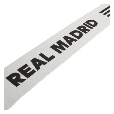 adidas REAL MADRID HOME Fanouškovská šála, bílá, velikost