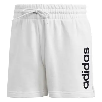 adidas LINEAR SHORTS W Dámské kraťásky, bílá, velikost