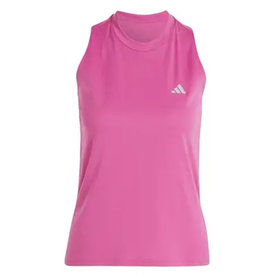 adidas RUN IT TANK TOP Dámské běžecké tílko, růžová, velikost