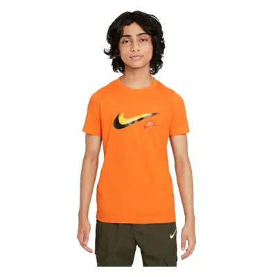 Nike SPORTSWEAR Chlapecké tričko, oranžová, velikost