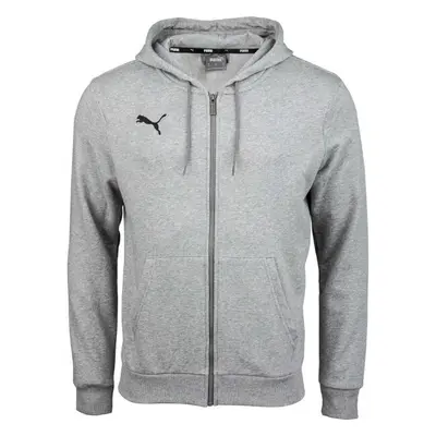 Puma TEAMGOAL CASUALS HOODIE Pánská tréninková mikina, šedá, velikost