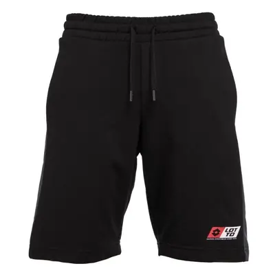 Lotto LOGO UNO SHORTS Pánské kraťasy, černá, velikost