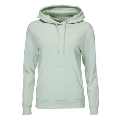 adidas PERFOMANCE FLEECE HOODIE Dámská mikina, světle zelená, velikost