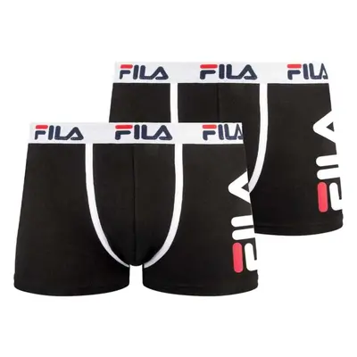 Fila BOXER 2-PACK Pánské boxery, černá, velikost