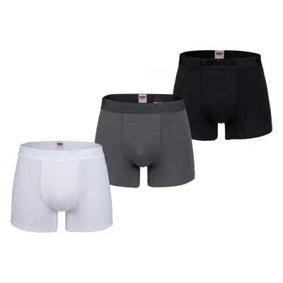 Levi's® MEN PREMIUM BOXER BRIEF 3P Pánské boxerky, bílá, velikost