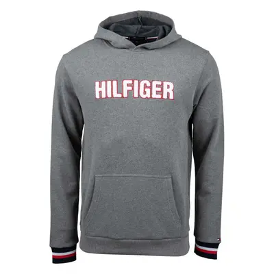 Tommy Hilfiger OH HOODIE LS HWK Pánská mikina, šedá, velikost