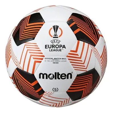 Molten F5U3600-34 UEFA EUROPA LEAGUE Fotbalový míč, bílá, velikost