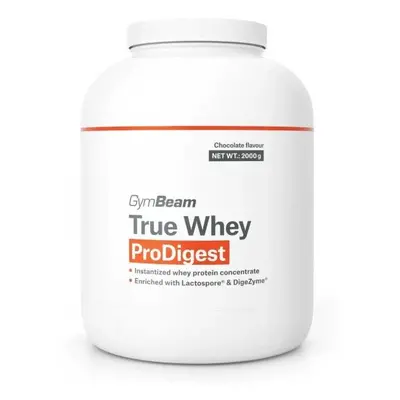 GymBeam TRUE WHEY PRODIGEST G ČOKOLÁDA Syrovátkový protein, , velikost